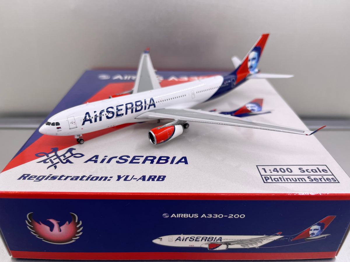 Air Serbia A330-200 YU-ARB Phoenix 1:400 – Diecastbird Plane Model