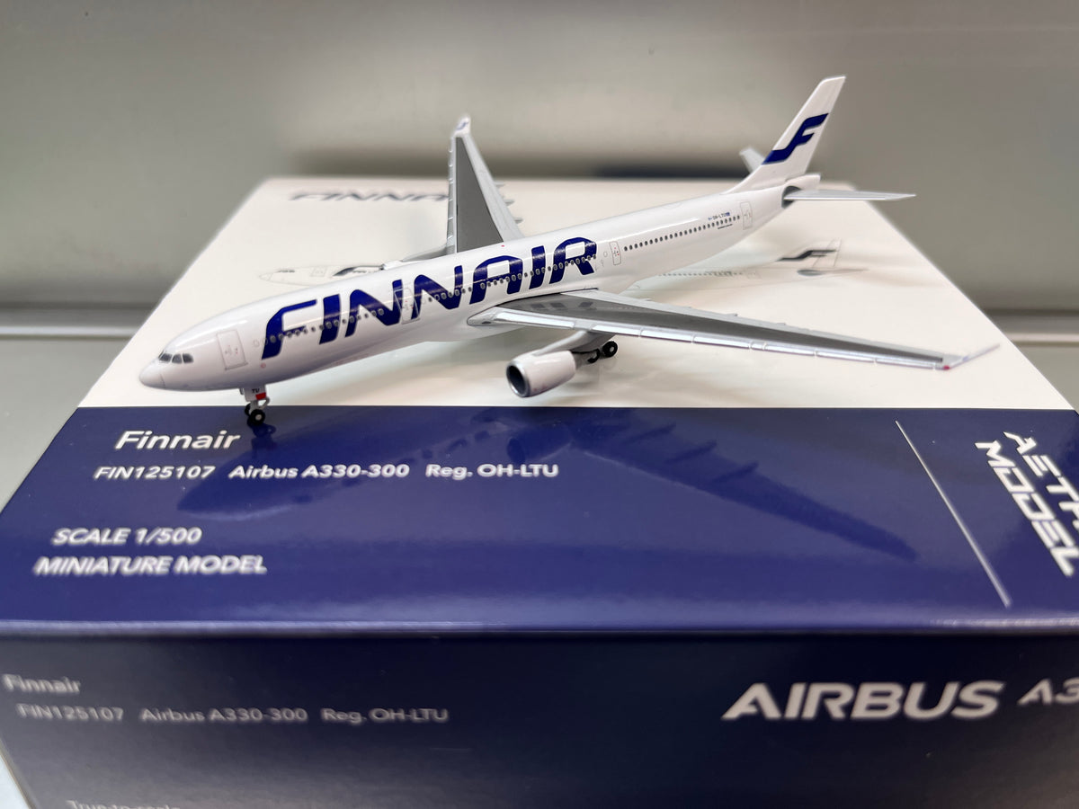 Aether Model 1:500 Finnair A330-300 FIN125107 – Diecastbird Plane Model ...