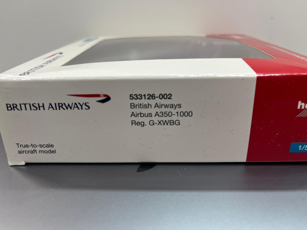 British Airways A350-1000 Herpa 1:500 – Diecastbird Plane