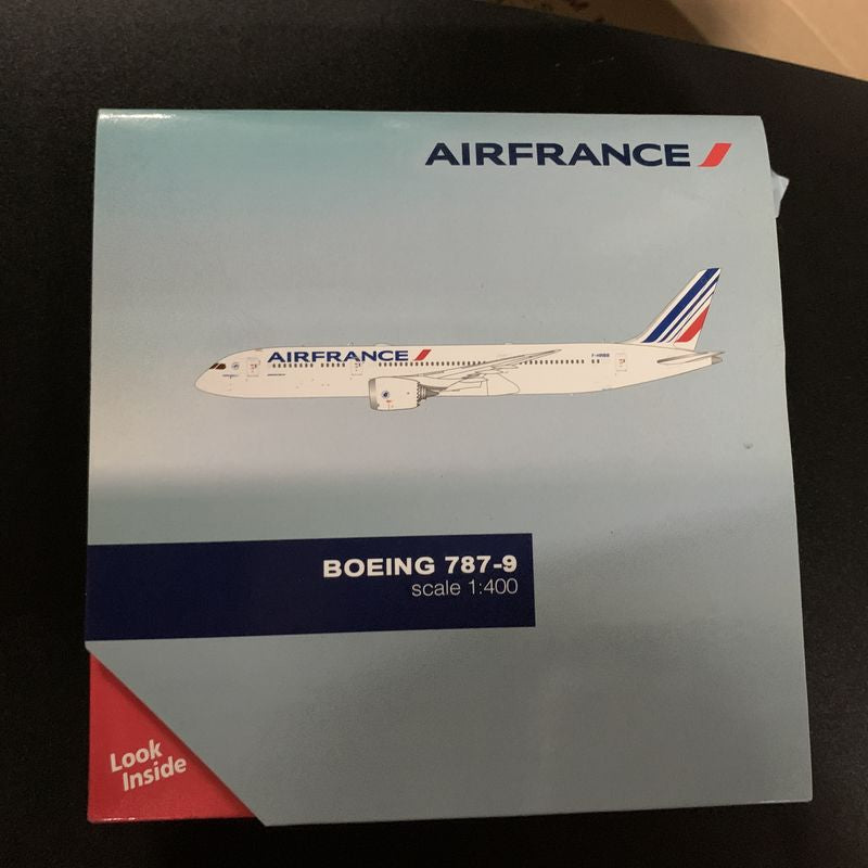 1/400 B787-9 エールフランス F-HRBB AIR FRANCE ingenierofabricante.pe