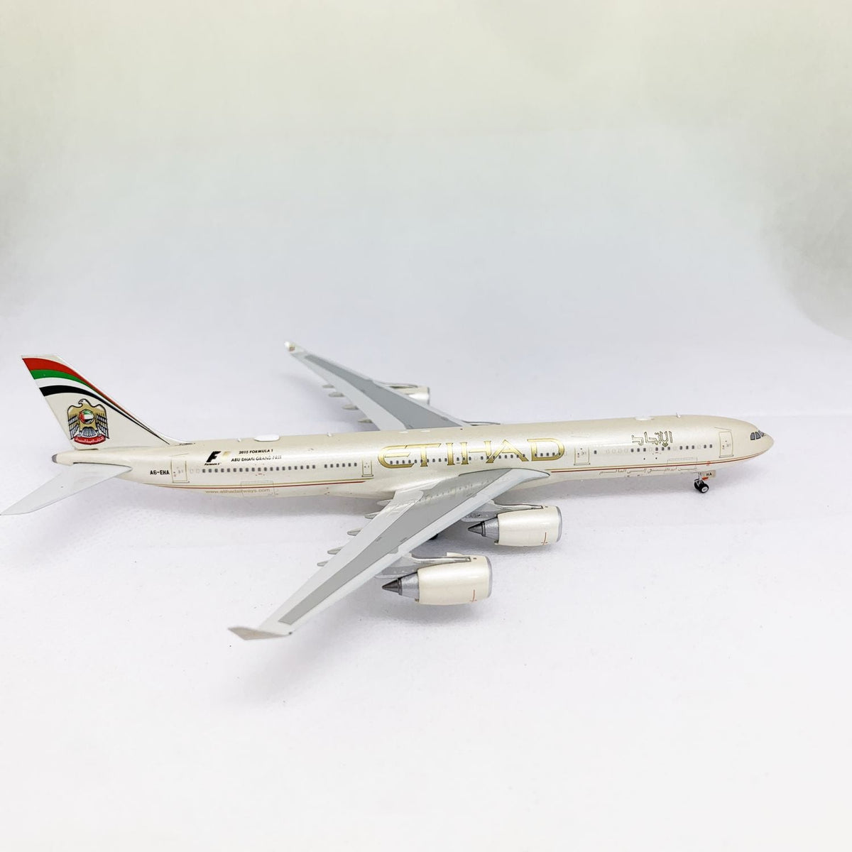 Etihad Airways A340-500 A6-EHA Phoenix 1:400 – Diecastbird