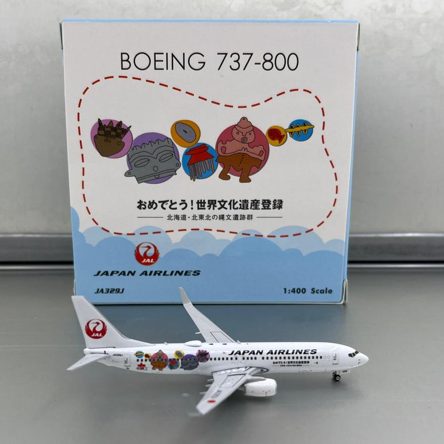 卸売価格の販売 Phoenix 1/400 JAL B737-800 JA337J＆JA329J - 模型 