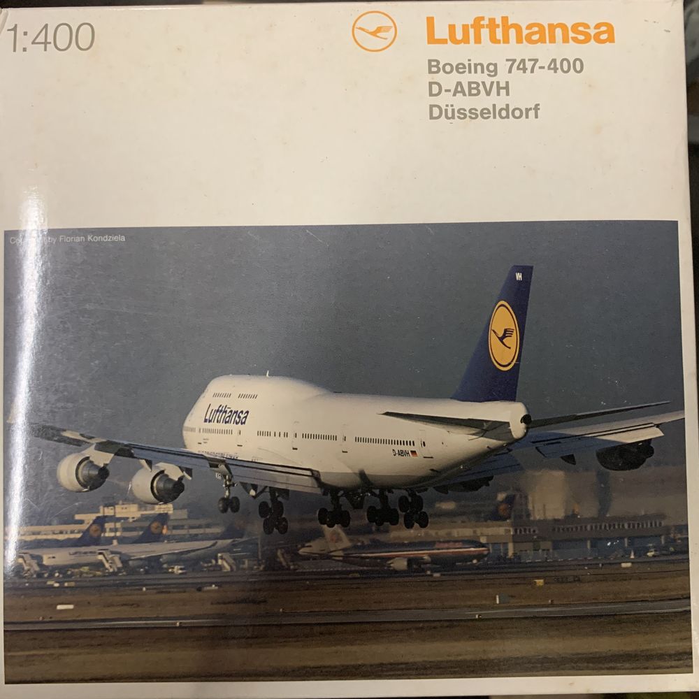 Lufthansa B747-400 B-ABVH Herpa 1:400 – Diecastbird Plane Model Store