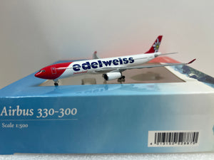 Edelweiss A330-300  HB-JHR Herpa 1:500