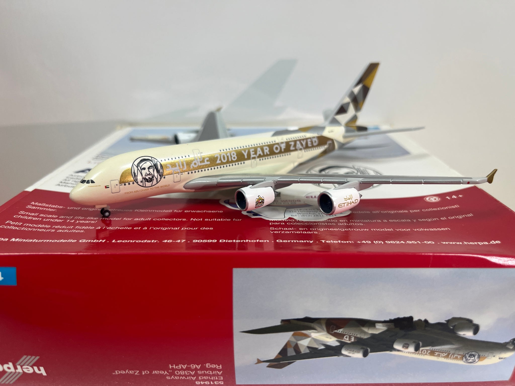 Etihad A380  A6-APH  Herpa 1:500