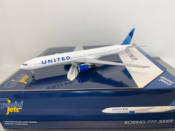 Gemini Jets ジェミニ　BOEING 777-300ER UNITED Gemini Jets United Airlines Boeing 777-300ER Evoblue Livery