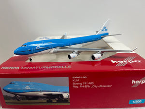 KLM B747-400  Ph-BFN Herpa 1:500