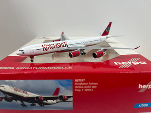 Kingfisher A340-500  F-WWTJ Herpa 1:500