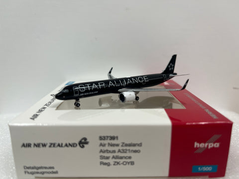 Air New Zealand A321neo  ZK-OYB Herpa 1:500