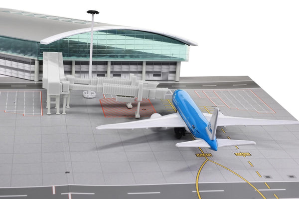 2pcs Hong Kong Airport Terminal Building by Mini Airport 1:400 ship to Australia(airmail)