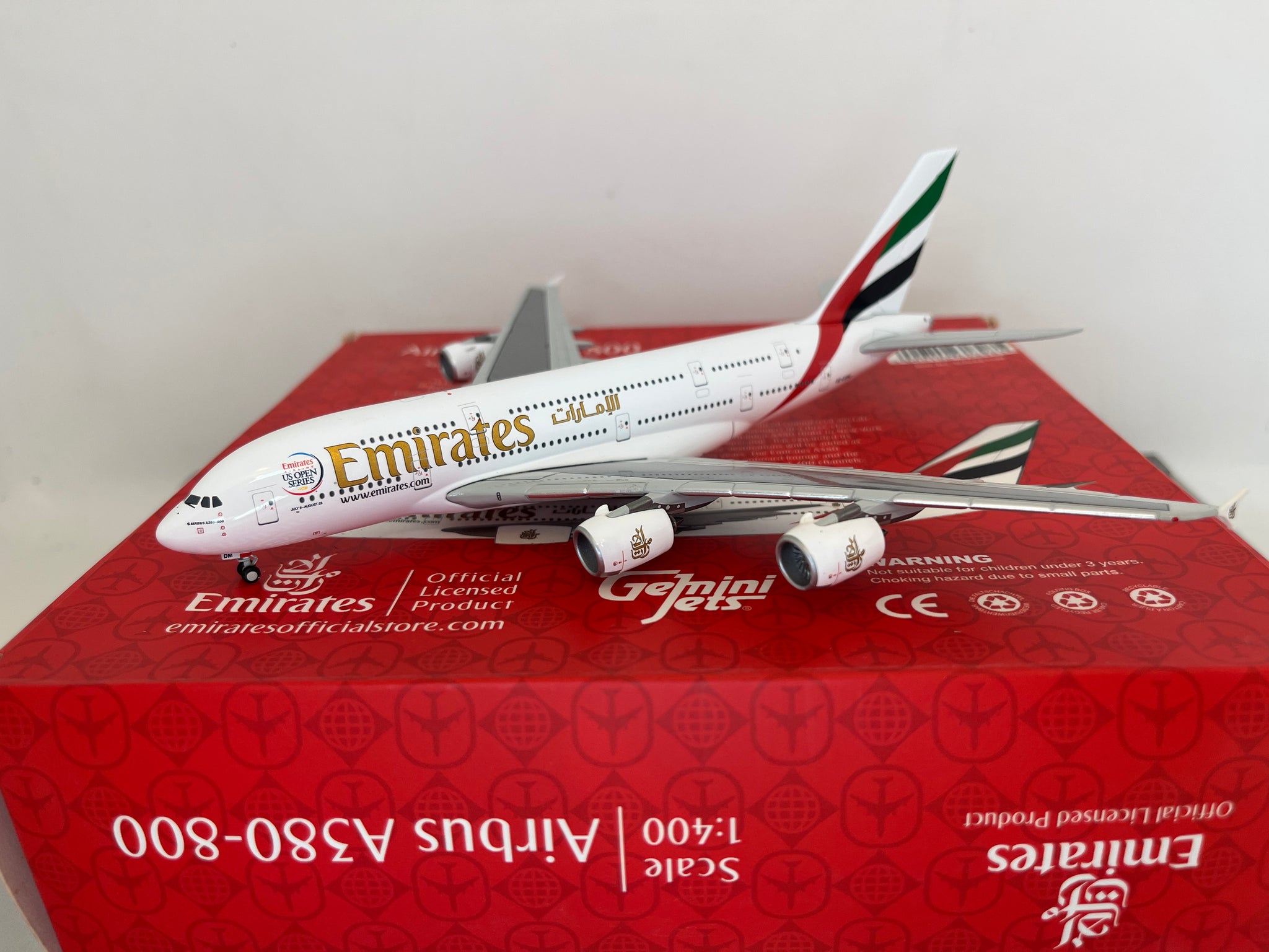 Emirates A380 A6-EDM Gemini Jets 1:400 – Diecastbird Plane Model Store