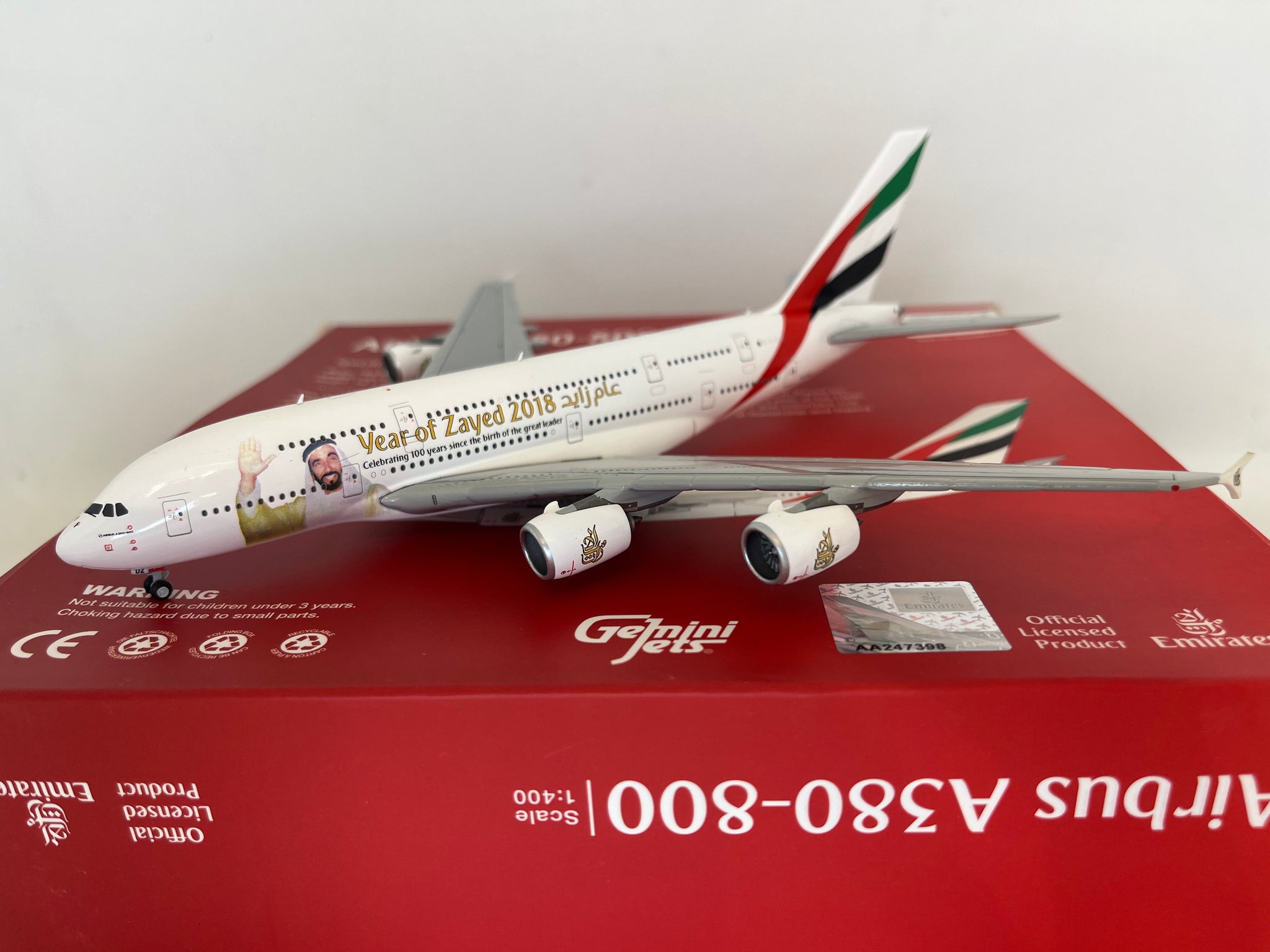 Emirates A380  A6-EUZ Gemini Jets 1:400