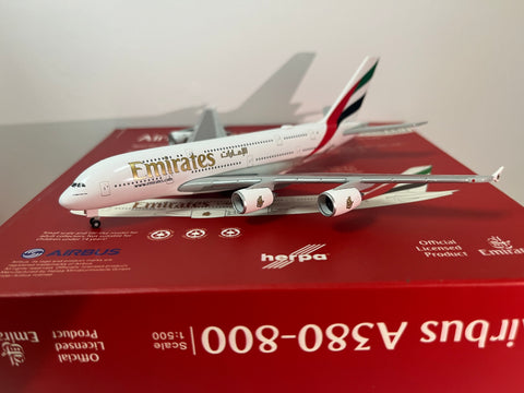 Emirates A380  A6-EUK Herpa 1:500