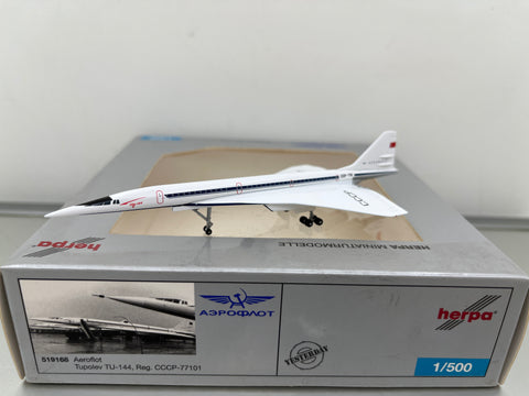 Aeroflot TU-144 CCCP-77101  Herpa  1:500