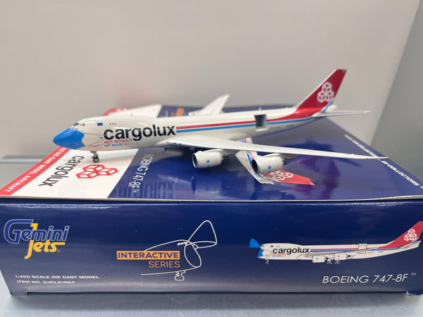 Gemini Jets 1:400 Cargolux B747-8F GJCLX1954 LX-VCF