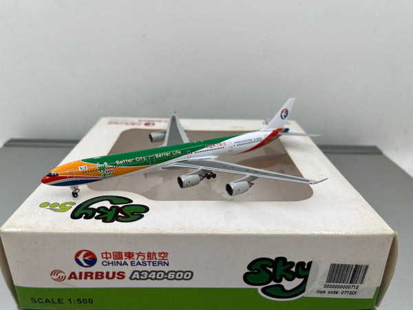 China Eastern A340-600 B-6055  Sky 500 1:500