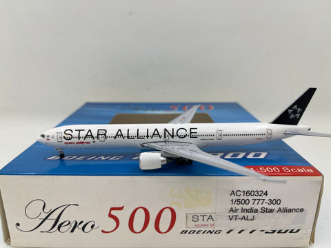 Air India Star allience B777-300 VT-ALJ  Aeroclassic 1:500