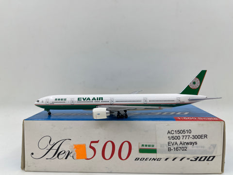 Eva Airways B777-300ER B-16702  Aeroclassic 1:500