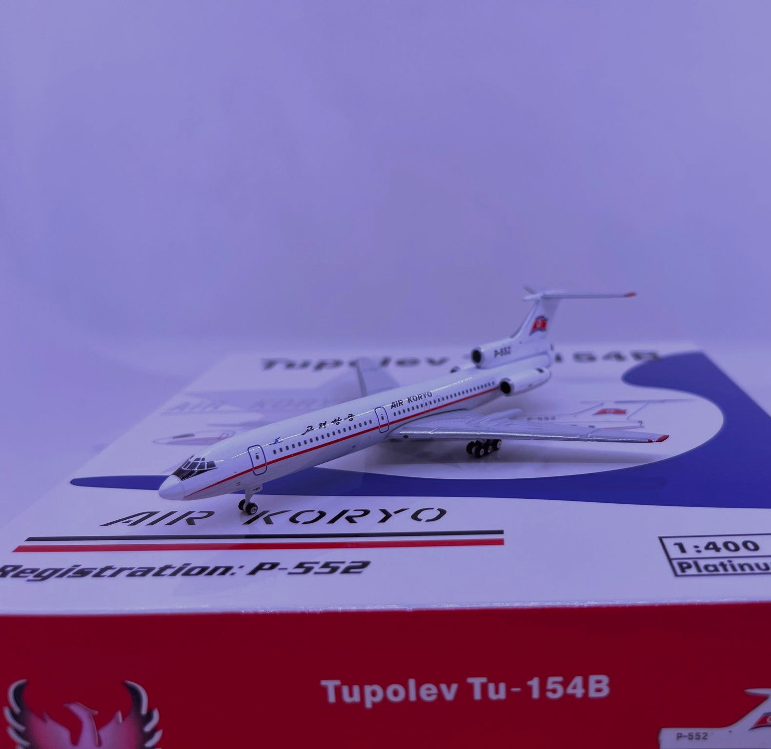 Air Koryo Tu-154B P-522 Phoenix 1:400