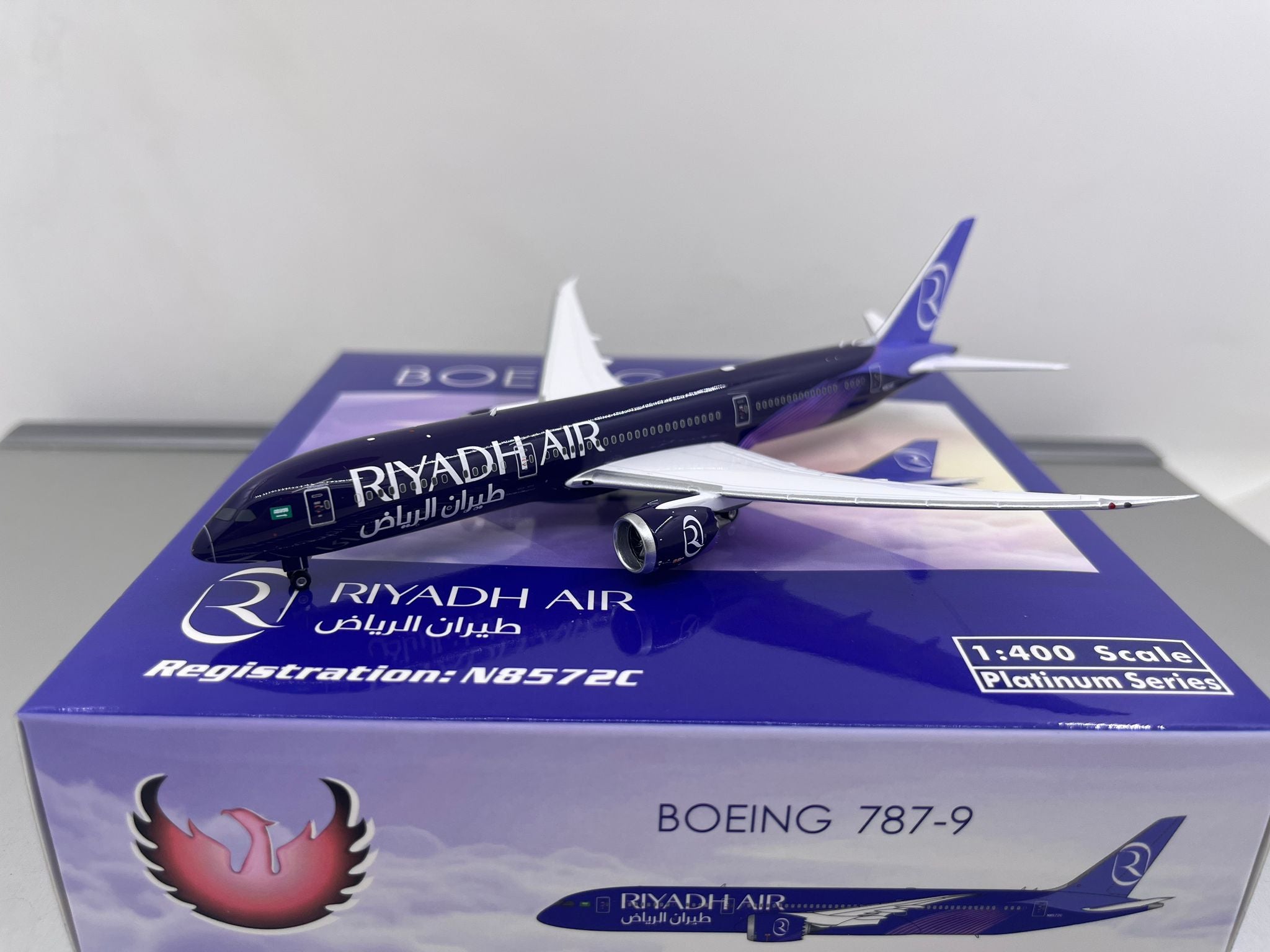 Riyadh Air B787-9 N8572C  Phoenix 1:400