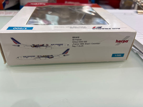 Air France A340-300  F-GLZK Herpa 1:500