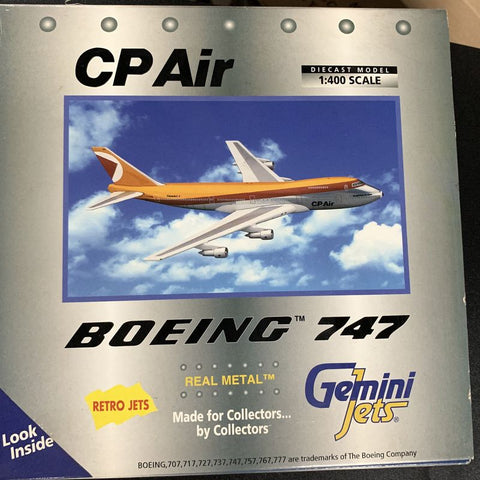 CP Air B747 C-FCRA Gemini Jets 1:400