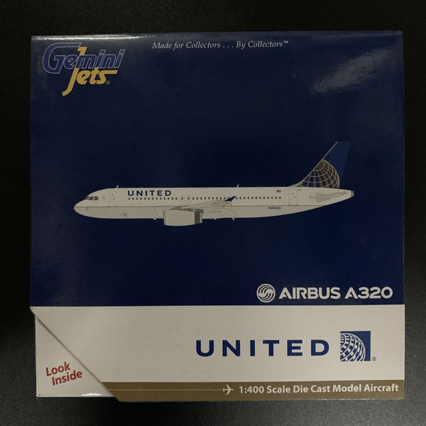 United Airlines A320 Gemini Jets 1:400 – Diecastbird Plane Model