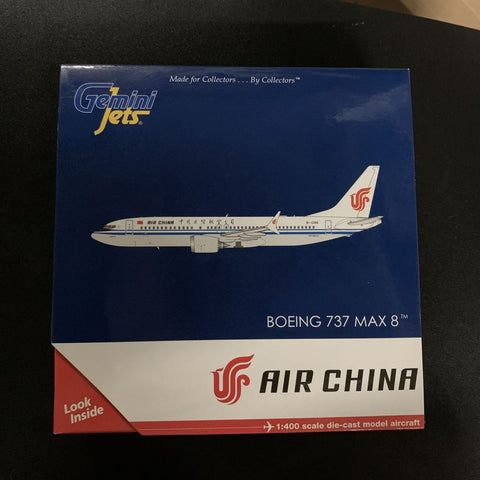 Air China B737MAX B-1396 Gemini Jets 1:400