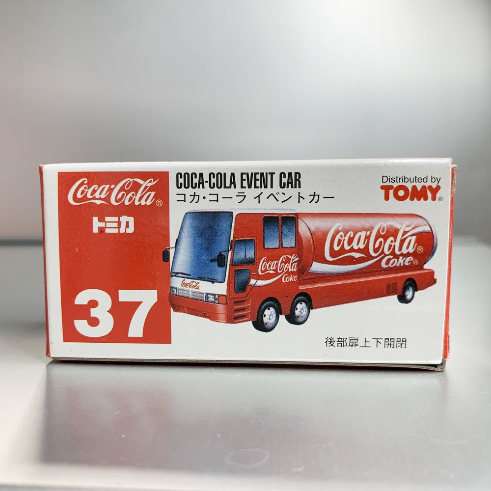 Takara Tomy Tomica no.37 Coca-cola Event Car