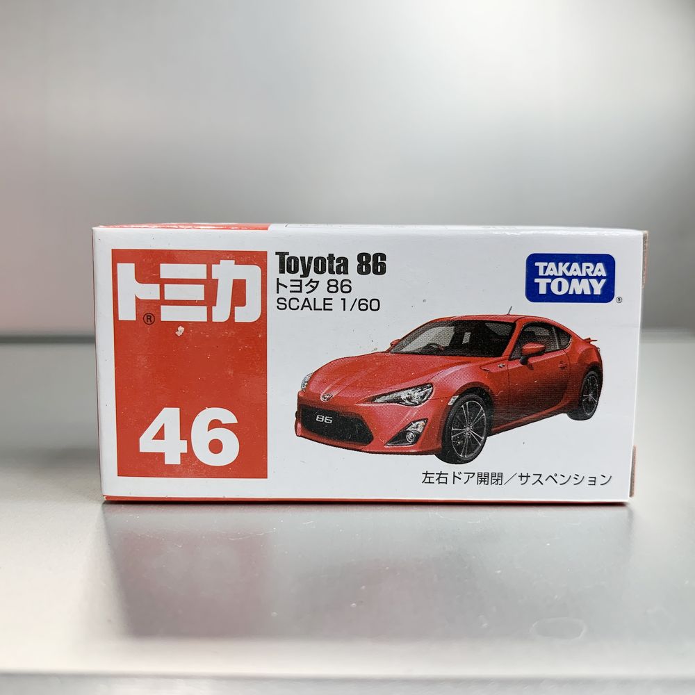 Takara Tomy Tomica no.46 Toyota 86 1:60