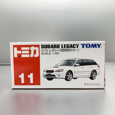 Takara Tomy Tomica no.11 Subaru Legacy The Special Color 1:60