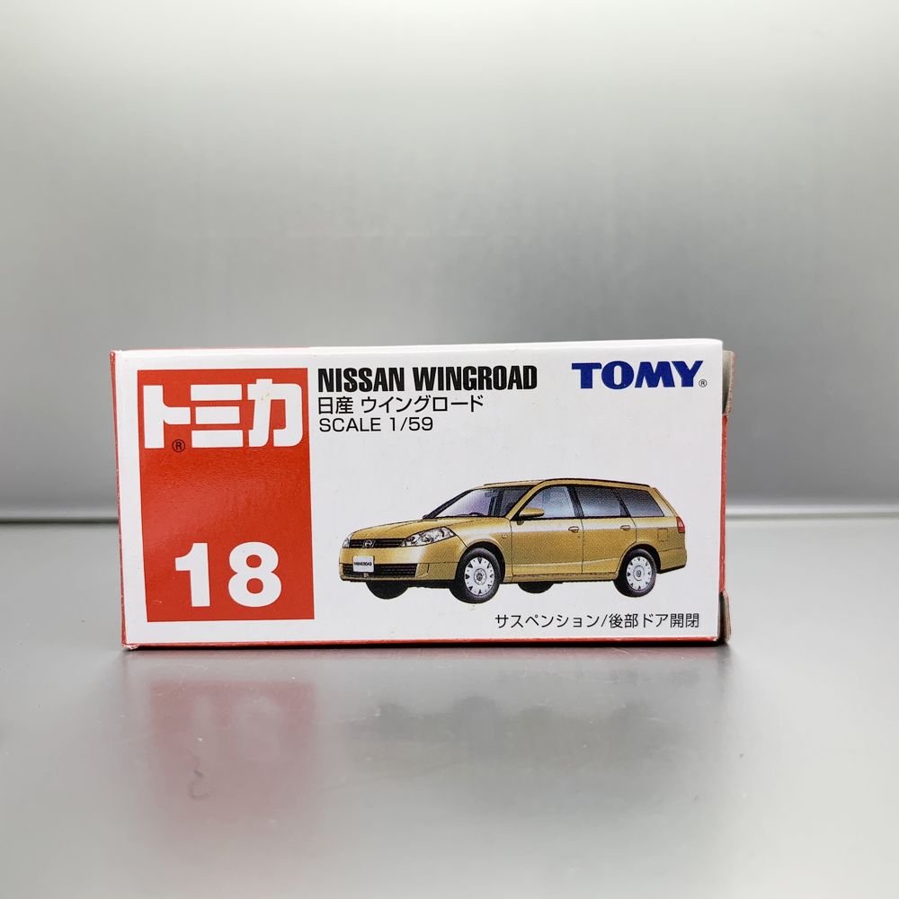 Takara Tomy Tomica no.18 Nissan Wingroad 1:59