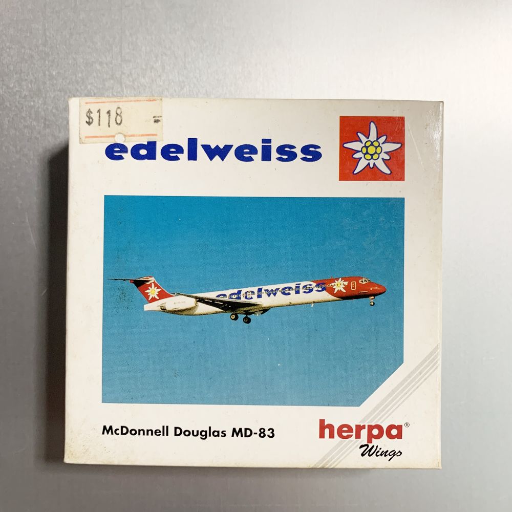 Edelweiss Airlines MD-83 3602  Herpa 1:500