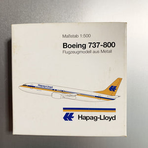 Hapag-lloyd  B737-800 3609  Herpa 1:500