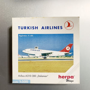 Turkish Airlines A310-300 3620  Herpa 1:500