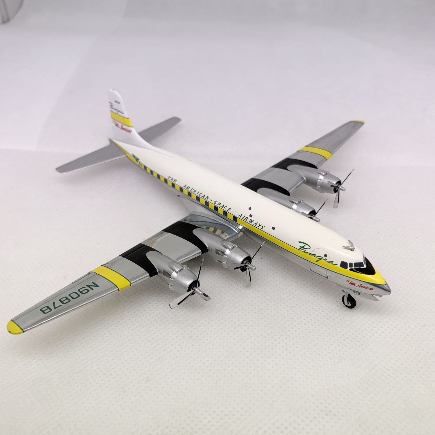 Pan Am Grace Airways DC-6  Herpa 1:200