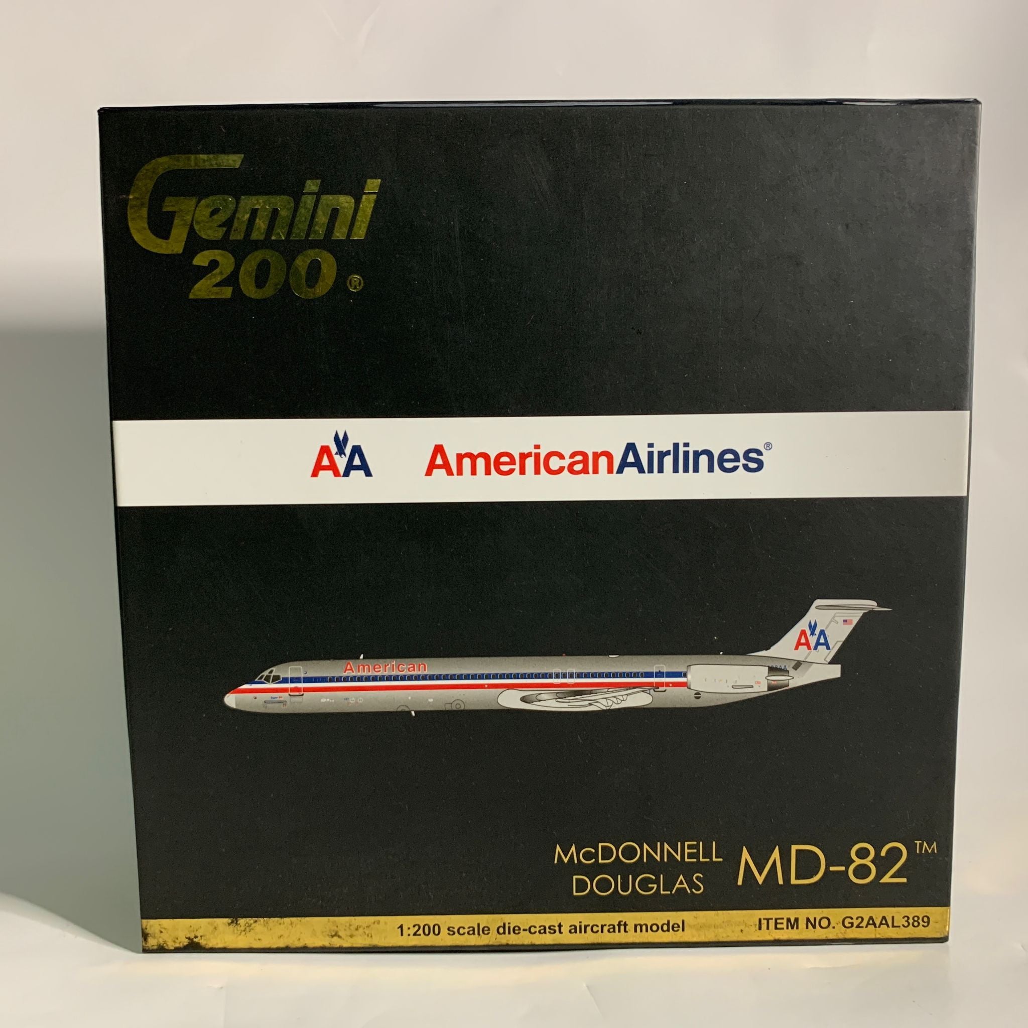 American Airlines MD-82 Gemini Jets 1:200 – Diecastbird Plane