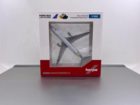 China Southern A330-300 International Import Expo Herpa 1:500