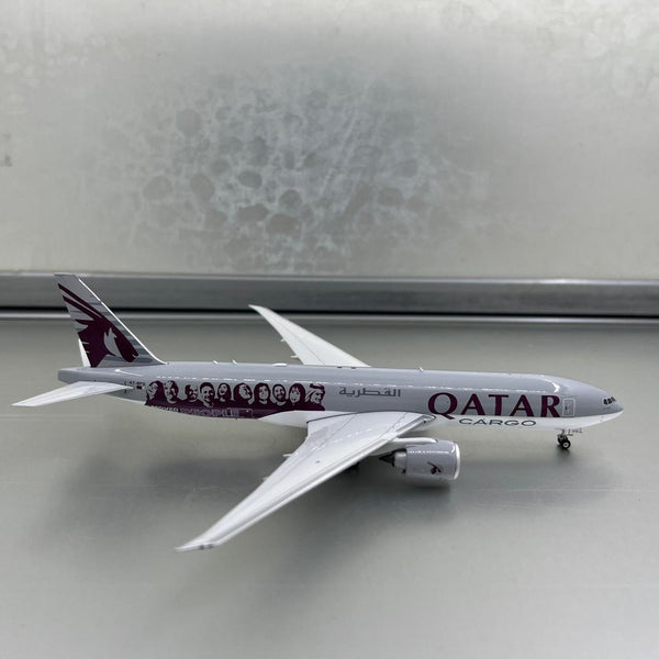 Qatar Cargo B777-200 Moved By People A7-BFG Phoenix 1:400