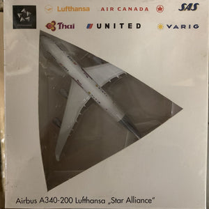 Lufthansa A340-200 Star Alliance  Herpa 1:500