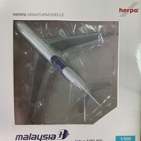 Malaysia Airlines A380-800 Herpa 1:500